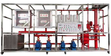 自動(dòng)噴淋及消防栓滅火系統(tǒng)實(shí)訓(xùn)裝置