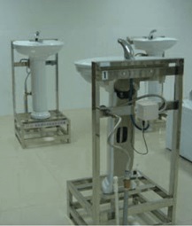 高級(jí)感應(yīng)洗臉盆實(shí)訓(xùn)裝置