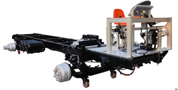 豪沃1167軍車底盤系統(tǒng)綜合實(shí)訓(xùn)臺(tái)